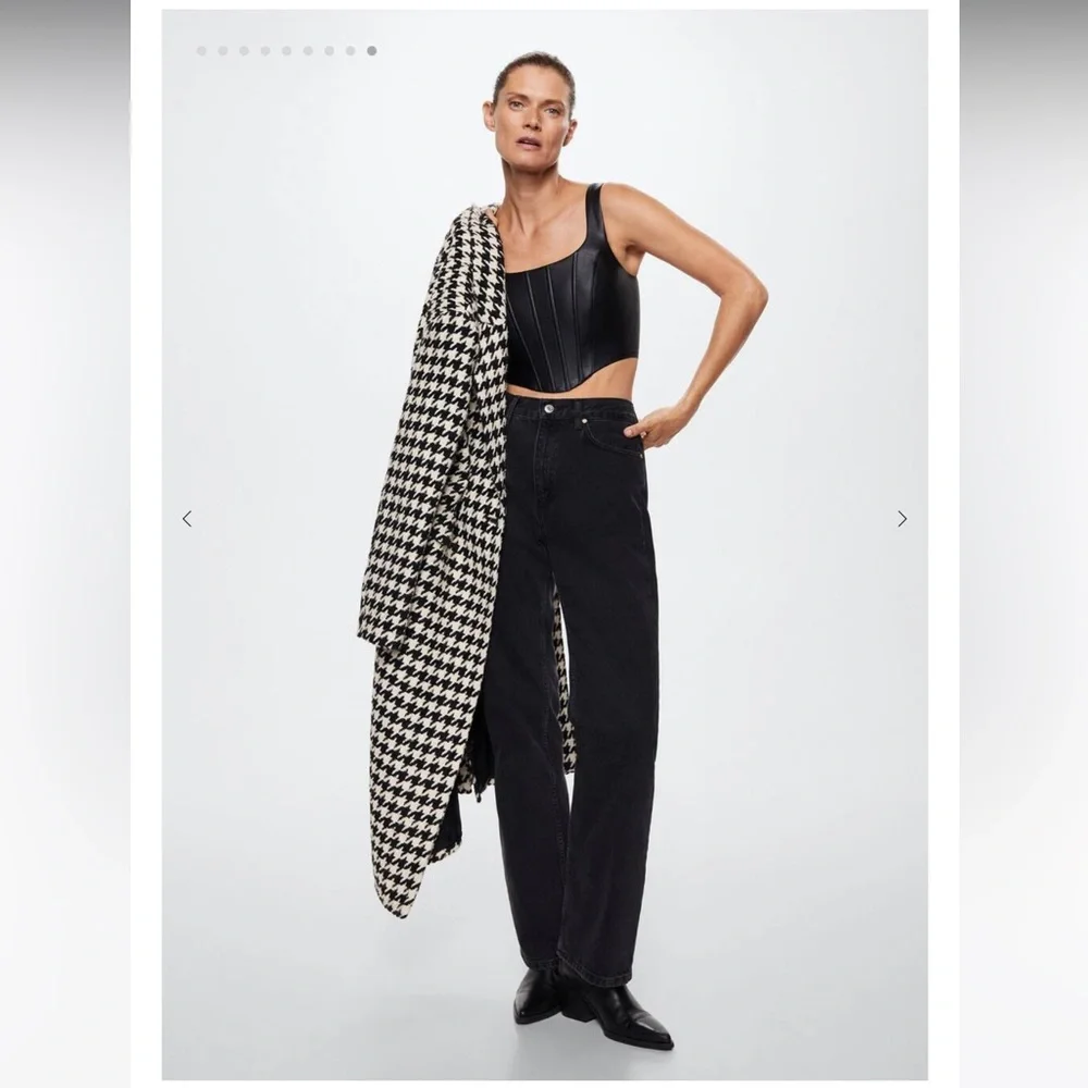 Mango | Women's Corset style top | Black | Medium | NWT - Picture 6 of 12